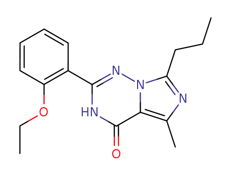 2-(2-ethoxy-phenyl)-5-methyl-7-propyl-3H-imidazo[5,1-f][1,2,4]triazin-4-one