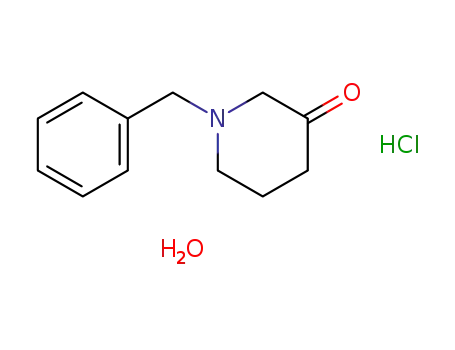 1-benzyl-piperidin-3-one hydrochloride hydrate